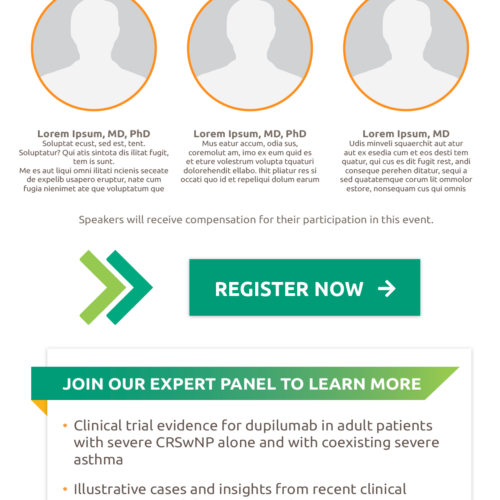 CRSwNP Virtual Meeting Email Blast